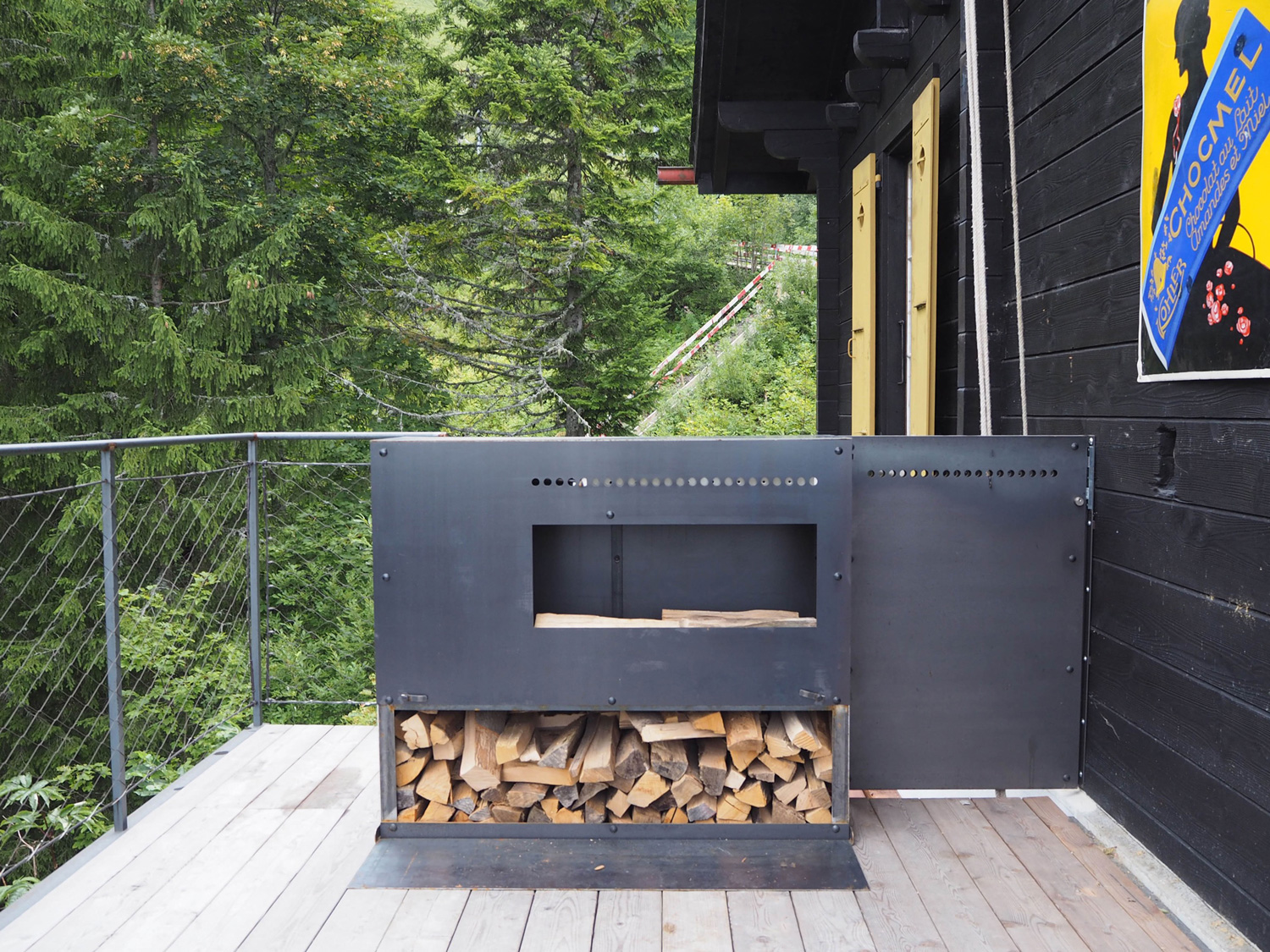 Schuster Architecte Transformation Chalet Poêle Bois